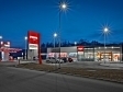Čerpací stanice Benzina a supermarket Penny Netolice